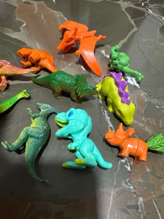 Lote 9 figuras dinosaurios