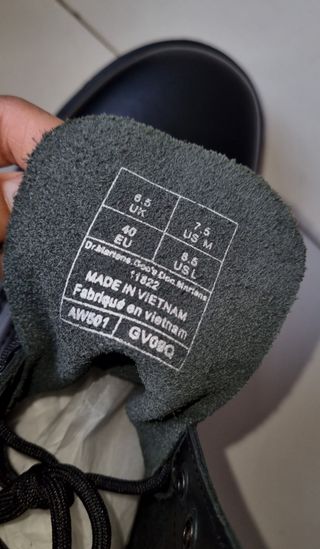 Botas Dr. Martens Negras