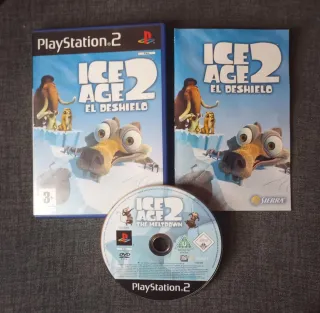 Ice Age 2 El Deshielo PS2 Juego y DVD