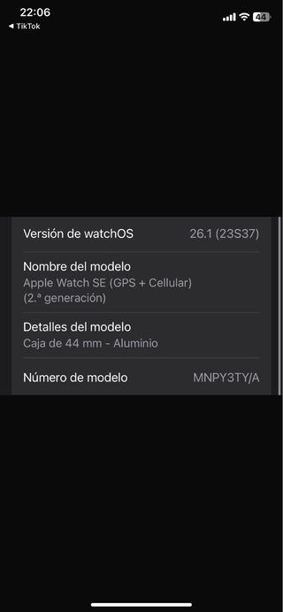Apple Watch SE 2 Cellular 44mm GPS