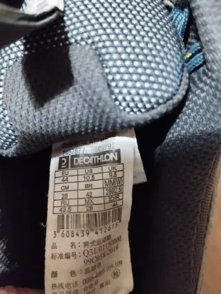 Zapatillas Quechua Senderismo Talla 44