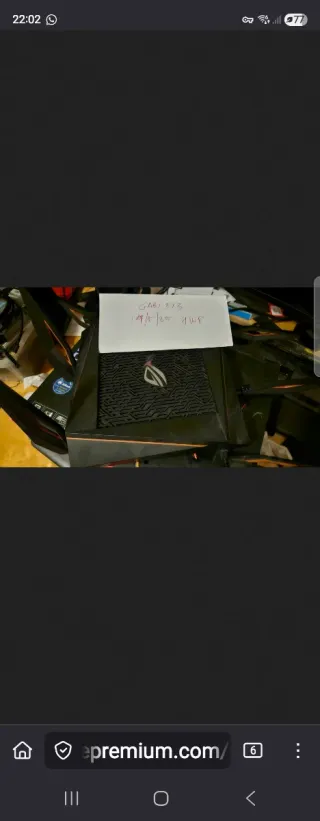 Router Asus ROG Rapture AX10000