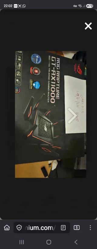 Router Asus ROG Rapture AX10000