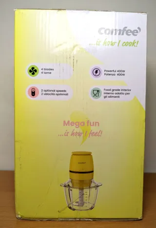 Comfee MJ-FM4001W Meat Chopper Mini Tritatutto Gia