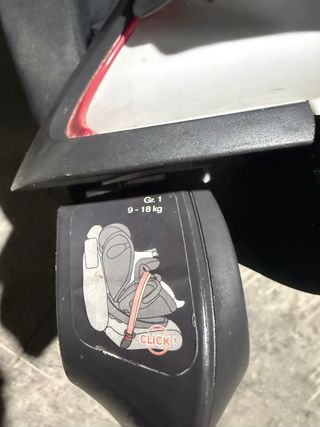 Cybex Silla Grupo 1-2-3 Negra