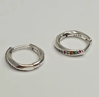 Orecchini Argento S925 Multicolore