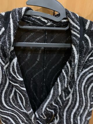 Vestido fiesta Zara Talla M, impecable. Elástico.