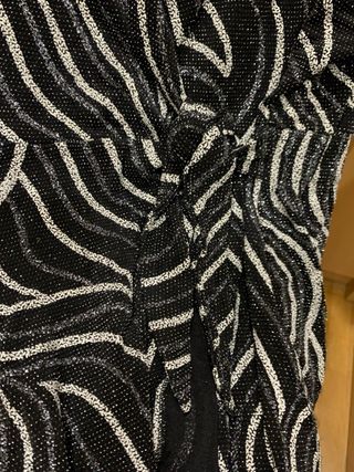 Vestido fiesta Zara Talla M, impecable. Elástico.