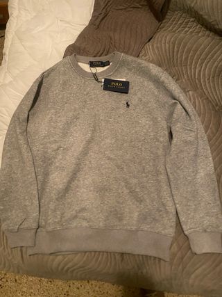 Sudadera Polo Ralph Lauren Gris Talla L