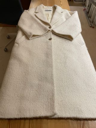 Abrigo ZARA beige señora