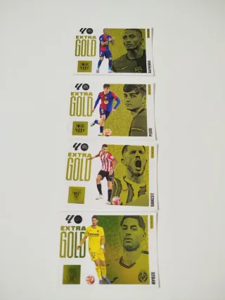 Cromos Panini Extra Gold 25-26