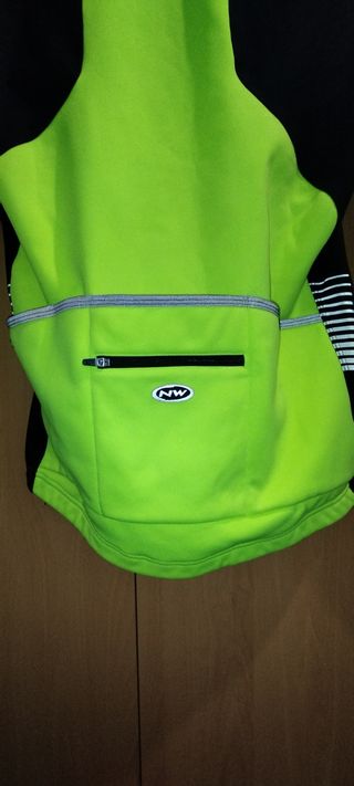 Chaqueta Ciclismo Northwave Neón y Negro