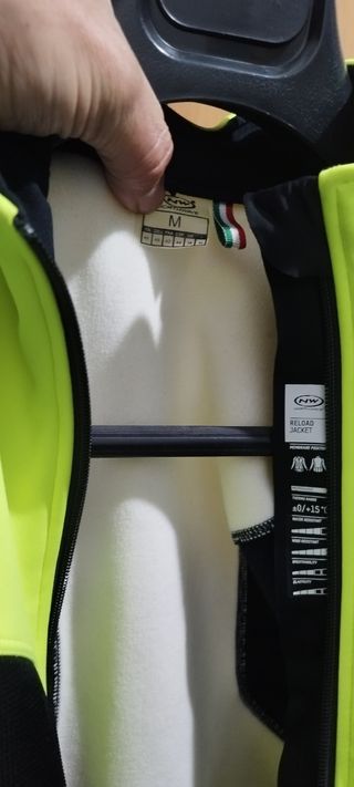 Chaqueta Ciclismo Northwave Neón y Negro