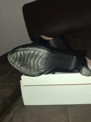 Botines de tacón negros