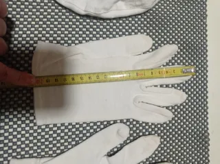 Guanti M.M. divisa estiva e copri testina vintage