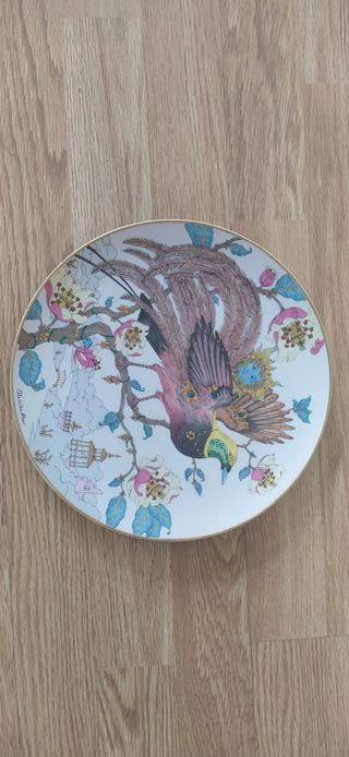 Plato Decorativo Porcelana Hutschenreuther Ave
