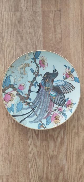 Plato Decorativo Porcelana Hutschenreuther Ave