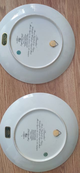 Plato Decorativo Porcelana Hutschenreuther Ave