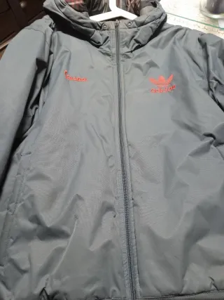 Chaqueta Anorak Adidas Gris