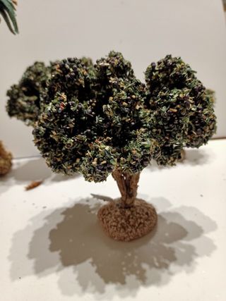 Alberi per presepe/diorama