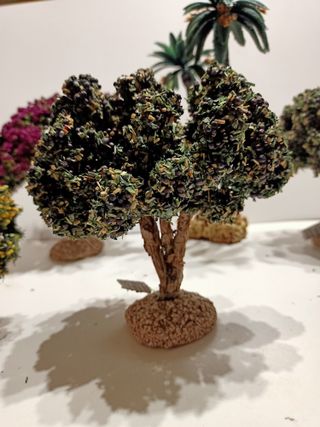 Alberi per presepe/diorama