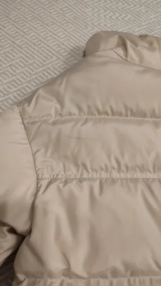 Plumífero Bimba y Lola color crudo  Talla XS