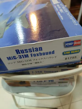 Maqueta MiG-31M Foxhound Hobby Boss 1:48