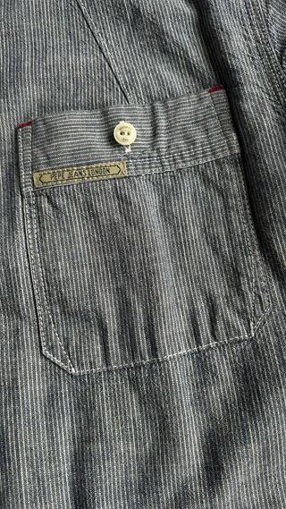 Camisa de rayas azul manga larga “Pepe Jeans”