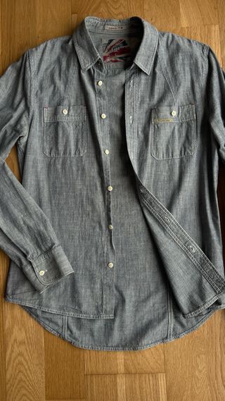 Camisa de rayas azul manga larga “Pepe Jeans”