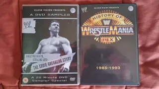 2 DVD WWE History of Wrestlemania + Eddie Guerrero