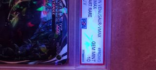 Venusaur VMAX Gigantamax SAR Firmato UV