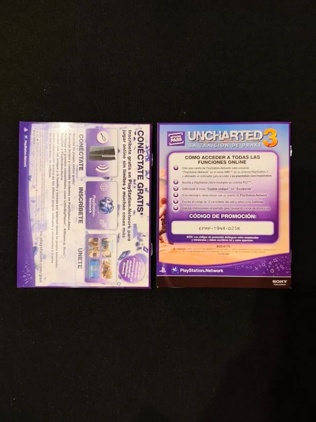 Lote Uncharted. PlayStation 3.