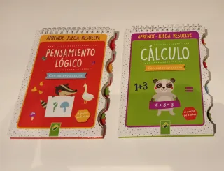 Lote pasatiempos infantiles "Aprende-Juega-Educa"