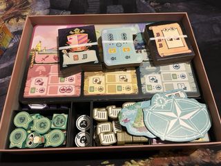 Exploradores de Navoria deluxe + expansión + tapet