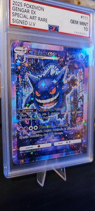Pokémon Gengar EX SAR Firmato UV d.c