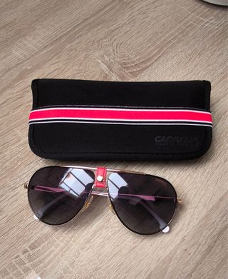 Gafas Carrera Aviador Doradas y Rosas
