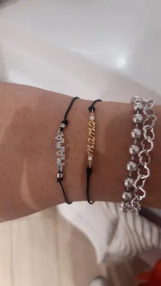 Pulsera Tous Oro Blanco y Diamantes