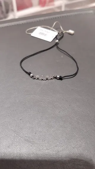 Pulsera Tous Oro Blanco y Diamantes