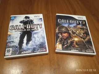 2 Juegos Wii Call of Duty