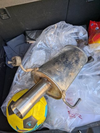 Tubo de escape Nissan Almera