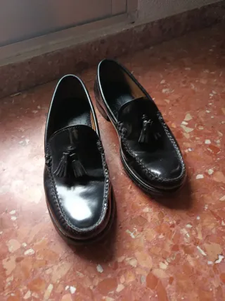 Zapatos Sebago Negro Tassel Loafers