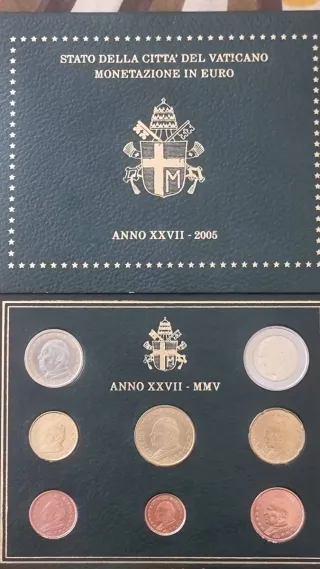 Monete Vaticano Anno XXVII - MMV