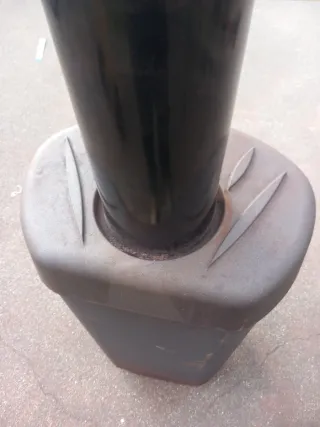 Estufa de leña de fundición