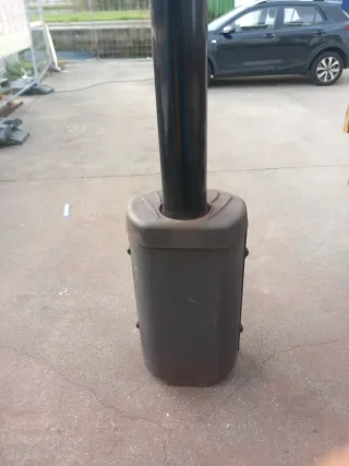 Estufa de leña de fundición