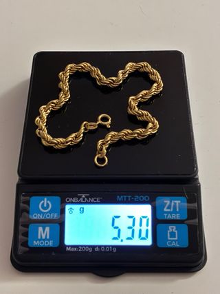 Pulsera oro 18k