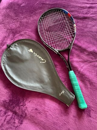 Raqueta de tenis Inesis con funda