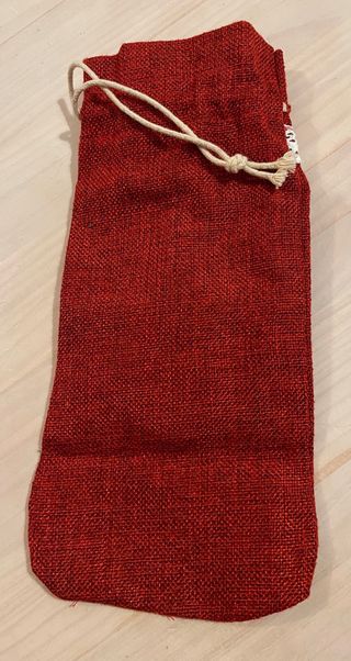 Bolsa regalo navideña muñeco de nieve