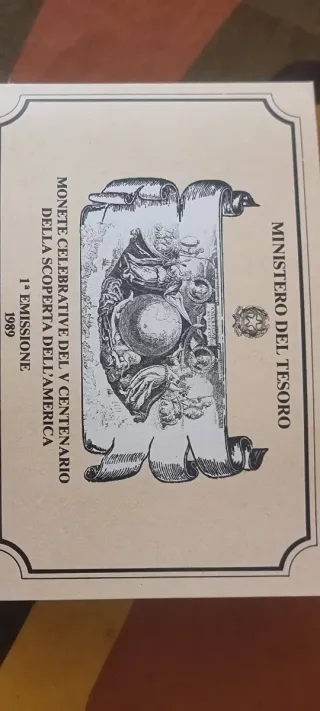 Monete commemorative 1989 Scoperta America