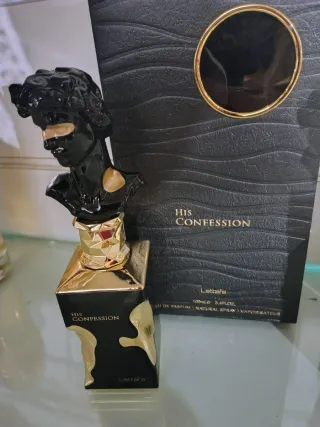 Profumo Lattafa His Confession Nero Oro