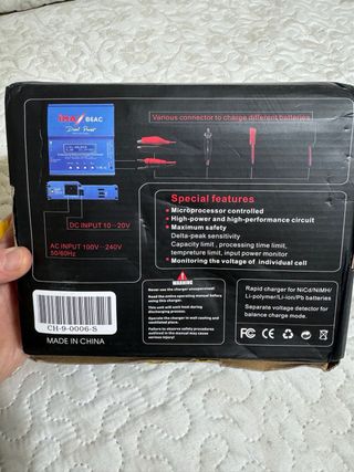 Cargador IMAX B6AC 80W Dual Power